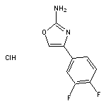 4-(3,4-difluorophenyl)-1,3-oxazol-2-amine hydrochloride