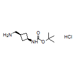 cis-3-(Aminomethyl)-N-Boc-cyclobutanamine Hydrochloride