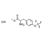 methyl 2-amino-3-[4-(trifluoromethoxy)phenyl]propanoate hydrochloride