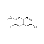 3-Chloro-6-fluoro-7-methoxyisoquinoline