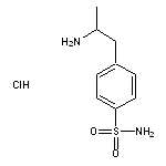 4-(2-aminopropyl)benzene-1-sulfonamide hydrochloride