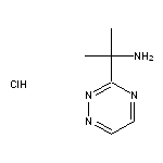 2-(1,2,4-triazin-3-yl)propan-2-amine hydrochloride