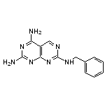 7-N-benzyl-[1,3]diazino[4,5-d]pyrimidine-2,4,7-triamine