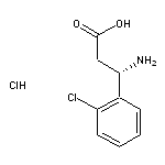 (3S)-3-amino-3-(2-chlorophenyl)propanoic acid hydrochloride