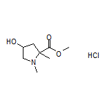 Methyl 4-Hydroxy-1,2-dimethylpyrrolidine-2-carboxylate Hydrochloride