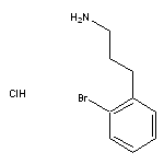 3-(2-bromophenyl)propan-1-amine hydrochloride