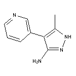 5-methyl-4-(pyridin-3-yl)-1H-pyrazol-3-amine