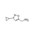 (3-Cyclopropyl-5-isoxazolyl)methanamine