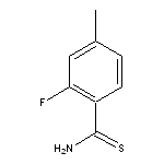 2-fluoro-4-methylbenzene-1-carbothioamide