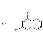 4-bromonaphthalen-2-amine hydrochloride