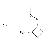 rac-(1S,2R)-2-(methoxymethyl)cyclobutan-1-amine hydrochloride