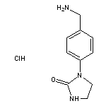 1-[4-(aminomethyl)phenyl]imidazolidin-2-one hydrochloride