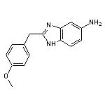 2-[(4-methoxyphenyl)methyl]-1H-1,3-benzodiazol-5-amine