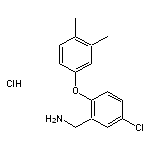 [5-chloro-2-(3,4-dimethylphenoxy)phenyl]methanamine hydrochloride