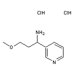 3-methoxy-1-(pyridin-3-yl)propan-1-amine dihydrochloride