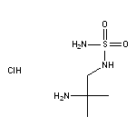 [(2-amino-2-methylpropyl)sulfamoyl]amine hydrochloride