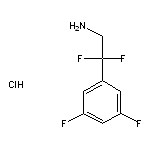 2-(3,5-difluorophenyl)-2,2-difluoroethan-1-amine hydrochloride