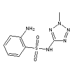 2-amino-N-(2-methyl-2H-1,2,3,4-tetrazol-5-yl)benzene-1-sulfonamide