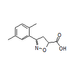 3-(2,5-Dimethylphenyl)-4,5-dihydroisoxazole-5-carboxylic Acid