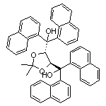 [(4S,5S)-2,2-Dimethyl-1,3-dioxolane-4,5-diyl]bis[di(1-naphthyl)methanol]