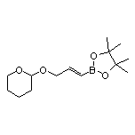 (E)-3-[(2-Tetrahydropyranyl)oxy]-1-propene-1-boronic Acid Pinacol Ester