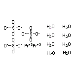 Praseodymium(III) Sulfate Octahydrate