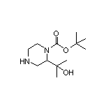 2-(1-Boc-2-piperazinyl)-2-propanol