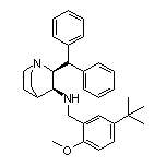 (2S,3S)-2-Benzhydryl-N-[5-(tert-butyl)-2-methoxybenzyl]quinuclidin-3-amine