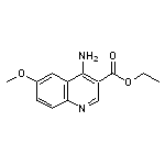 4-Amino-6-methoxyquinoline-3-carboxylic acid ethyl ester