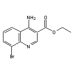 4-Amino-8-bromoquinoline-3-carboxylic acid ethyl ester