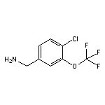 4-Chloro-3-(trifluoromethoxy)benzylamine