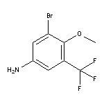 3-Bromo-4-methoxy-5-(trifluoromethyl)aniline