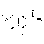 3,4-Dichloro-5-(trifluoromethoxy)benzamide