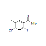 4-Chloro-2-fluoro-5-methylbenzamide