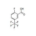 2-Fluoro-5-(pentafluorosulfur)benzoic acid