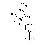 [2-Amino-4-[3-(trifluoromethyl)phenyl]-3-thienyl](phenyl)methanone