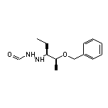 2-[(1S,2S)-1-Ethyl-2-(benzyloxy)propyl]hydrazinecarboxaldehyde