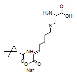 Sodium (Z)-7-[[(R)-2-Amino-2-carboxyethyl]thio]-2-[(S)-2,2-dimethylcyclopropanecarboxamido]-2-heptenoate