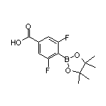 4-Carboxy-2,6-difluorophenylboronic Acid Pinacol Ester