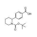 4-(1-Boc-2-piperidinyl)benzoic Acid