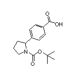 4-(1-Boc-2-pyrrolidinyl)benzoic Acid