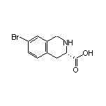 (S)-7-Bromo-1,2,3,4-tetrahydroisoquinoline-3-carboxylic Acid