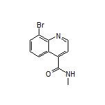 8-Bromo-N-methylquinoline-4-carboxamide