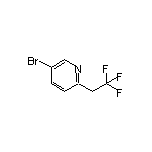 5-Bromo-2-(2,2,2-trifluoroethyl)pyridine