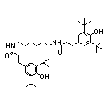 N,N'-(Hexane-1,6-diyl)bis[3-(3,5-di-tert-butyl-4-hydroxyphenyl)propanamide]