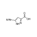 5-Cyano-1H-pyrazole-3-carboxylic Acid