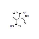 3-Oxo-2,3-dihydro-1H-indazole-4-carboxylic Acid