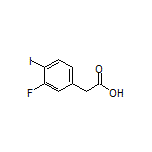 3-Fluoro-4-iodophenylacetic Acid