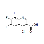 4-Chloro-6,7,8-trifluoroquinoline-3-carboxylic Acid