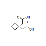 2,2’-(Cyclobutane-1,1-diyl)diacetic Acid